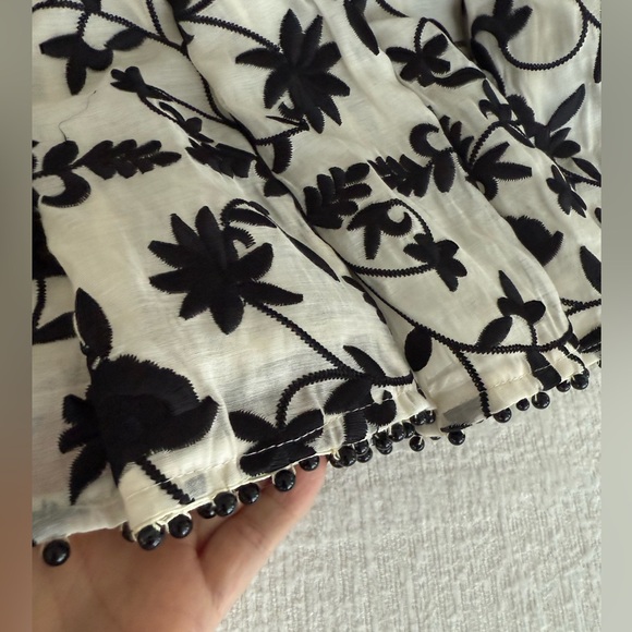 ZIMMERMAN, Elegant Black and White Floral Dress. STUNNING 🤩😱😳 - Picture 10 of 17